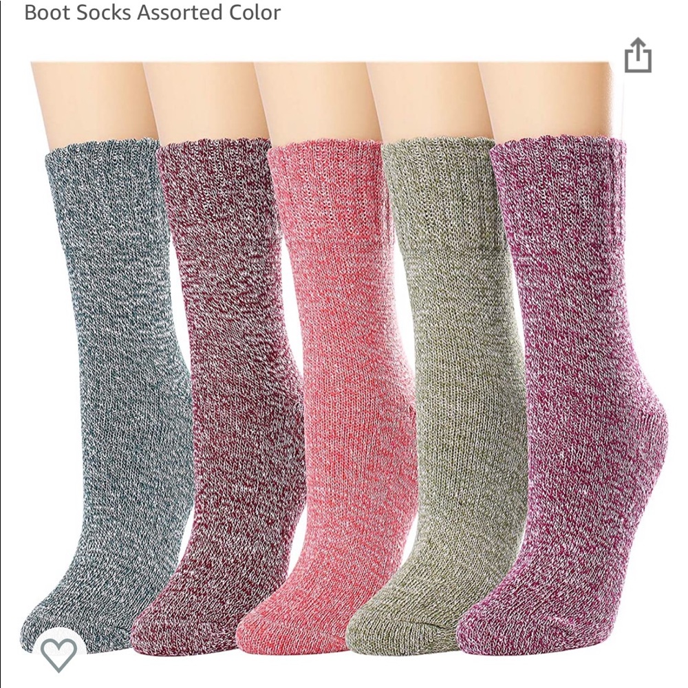 5 count wool socks- never worn